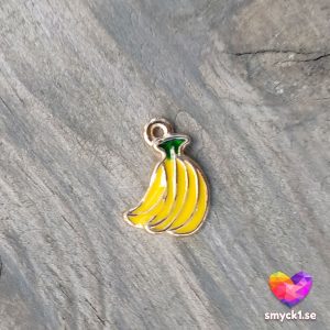 Banan-berlock - Charmigt platt hänge i bananform