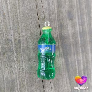 Sprite-berlock - Hänge i form av miniatyrflaska med läsk